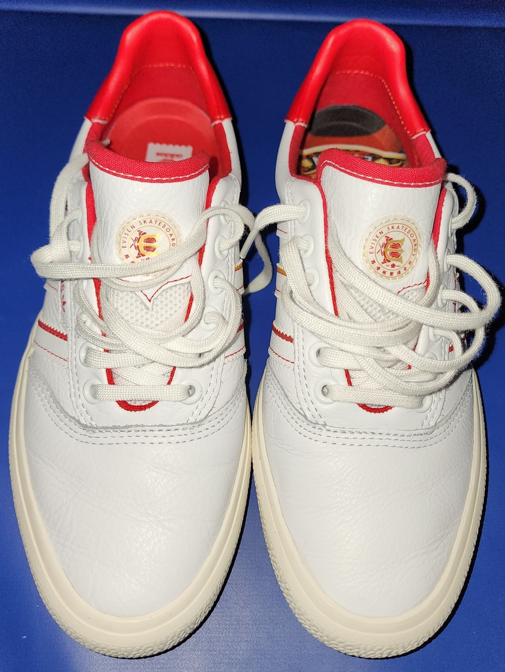 Adidas 3MC Vulc x Evisen collaboration skate shoe. Men's size 7.